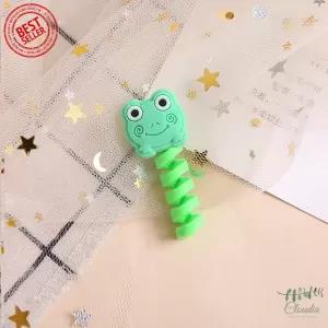 Cartoon 10 Cartoon Character Spiral Silicone Usb Cable Prote