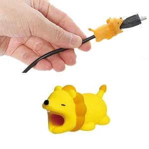 Cartoon Animal Cable Protector Earphone Phone Data Line