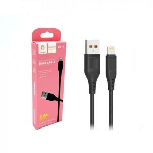 Denmen D01L High Speed Data Cable 2.4A - Lightning USB