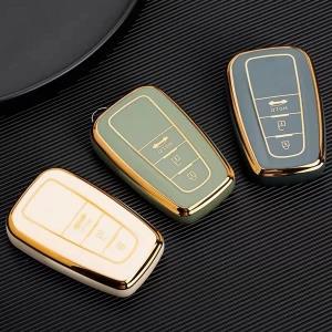 Fashion TPU Car Remote Key Case Shell Fob For toyota