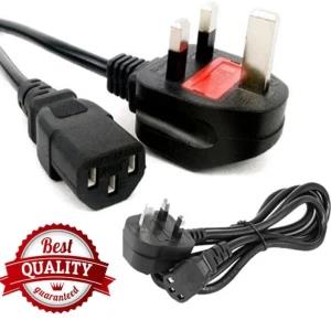 Generic Desktop Power Cable 3Pin Fused