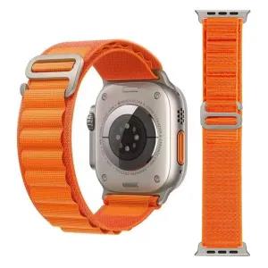 Not Specified,Orange Alpine Strap Nylon Band For Smart Watch