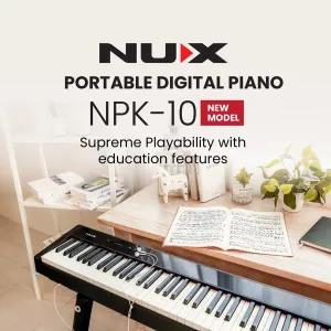 NuX NPK-10 88-Key Scaled lightweight Hammer-Action Portable