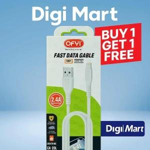 OFYi Lighting Cable Buy 1 Get 1 Free Data Cable