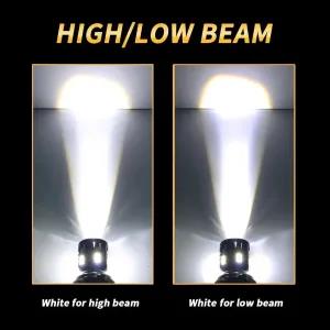 Projector LED Headlight H4 Motorbike 12v to 80v 360