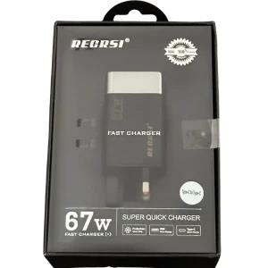 RECRSI 67W USB-C Fast Charger for iPhone, Android