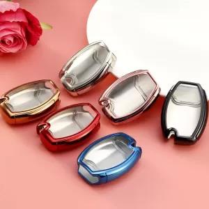 Royal Gold Color Remote Smart Key Cover Fob Case Shell with