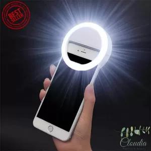 White Selfie Enhancing Fill Light For Phones Usb Charge Led