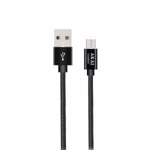 AKAI MICRO USB CABLE Fast Charging 2.4A Nylon Braided