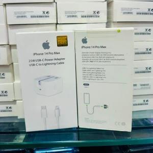 Apple iPhone 25W Charger with USB C to Lightning Cable