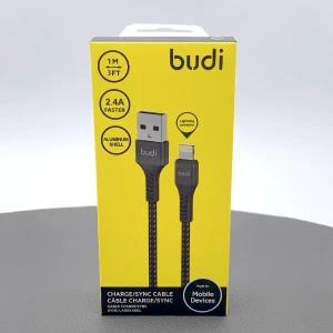 Budi Aluminum Shell USB To Lightning Cable For iphone