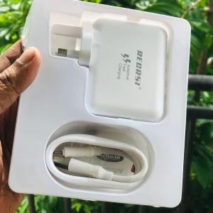 Fast Charger Micro USB Cable with 4x USB Port - 9A