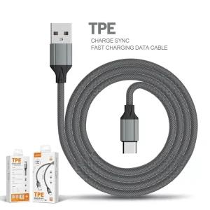 Fast Charging Cable 2.4A (LDNIO) Type - C / Micro USB