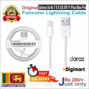 Foxconn Cable 5S SE 6 6S 8 Plus X - XR 11 - 13 Pro Max Mini