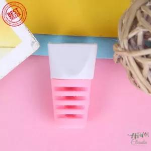 Pink Silicone Usb Cable Protector Earphone Wire Cord Protec