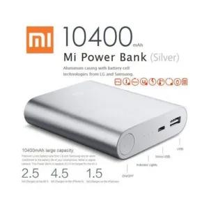 Mi 10400mAh Power Bank Portable Emergency Battery