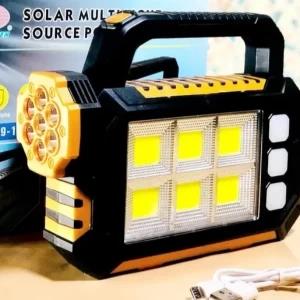 Solar power flash light