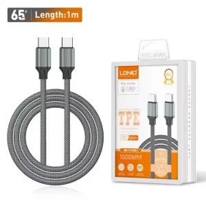 LDNIO LC441C USB C 65W Fast Charging Data Cable