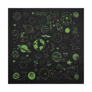 Generic Bandana Glow-in-the-Dark Space Green