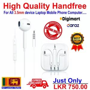 High Quality Handfree3.5mm All device Laptop Mobile Phone