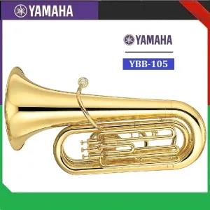 Gold YAMAHA Concert Tuba YBB-105