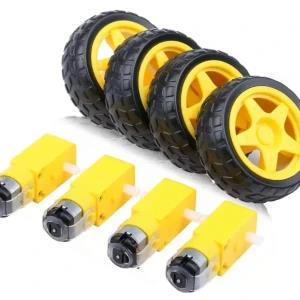 Arduino Smart Car Robot Plastic Tire Wheel