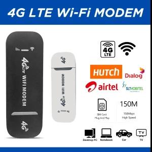 4G LTE USB Wi-Fi Dongle Modem & SIM Card Router