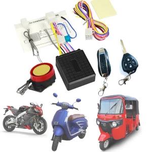 Alarm Security System for Motor Bikes & Three wheels