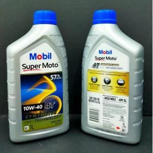 MOBIL SUPER SUPER MOTO SEMI SYN. 10W-40 1 Ltr