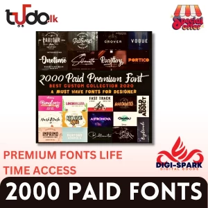 2000+ Premium Designer Edition Fonts 2023