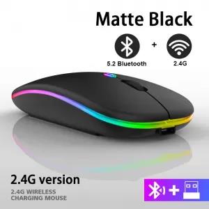 Generic Wireless Mouse Rechargeable Bluetooth WiFi
