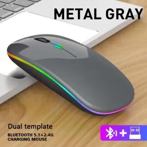 Generic Wireless Mouse Rechargeable Silent 4000 DPI Bluetooth