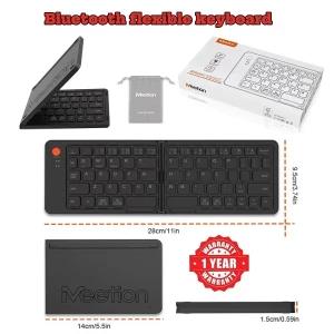Meetion BTK001 Wireless Bluetooth Foldable Keyboard