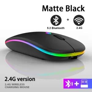 Wireless mouse rechargeable wifi Pc Gamer Wireless Bluetooth