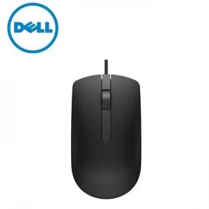Black Dell Optical Wired Mouse MS116
