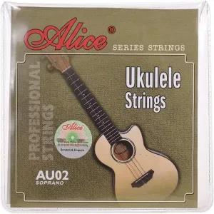 Alice AU02 Soprano Ukulele Strings Set Black Nylon