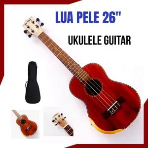 LUA PELE 26 Comfort Edge Tenor Ukulele Guitar Mahogany