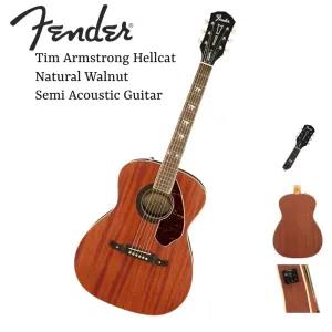 Mahogany Fender Tim Armstrong Hellcat Acoustic-Electric Guit