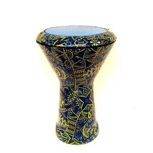 Multicolor B DARBUKA / DOUMBEK PERCUSSION DRUM (SIZE 8.5)