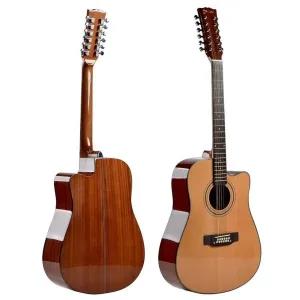 NATURAL Deviser 12 String Semi Acoustic Guitars