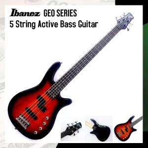 Sun Burst IBANEZ 5 String Brown Sunburst Active Bass Guitar