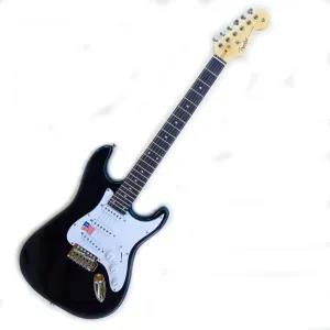 Black Fender Stratocaster Electric Guitars (American Standar