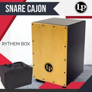 Black LP Festivo Cajon - Rhythm Box With Free Bag