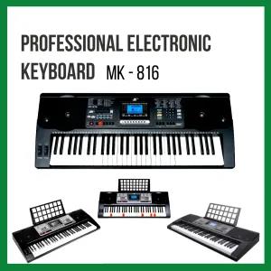 Black MK-816 61-Key Portable Electronic Simulation USB Piano
