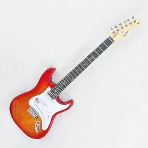 Fender Stratocaster Electric Guitar Red Burst