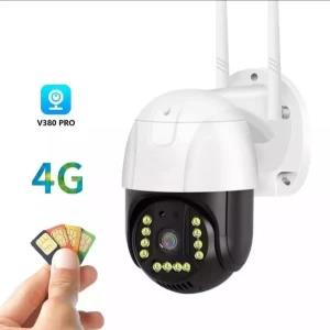 4G sim card 5mp ptz wifi oudoor cctv camera