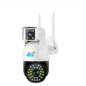 4G sim duel lense ptz outdoor camera