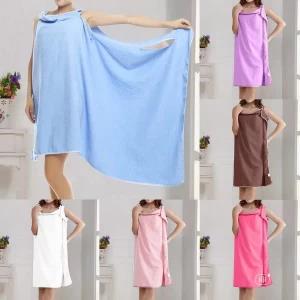 Bath-Ta-Robe A Convertible Wearable Towel
