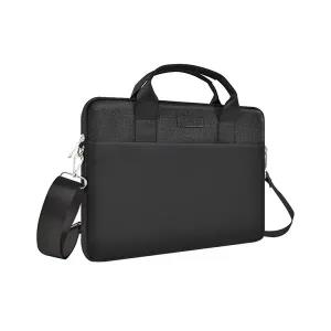 Black WIWU Minimalist Laptop Bag 15.6 inches