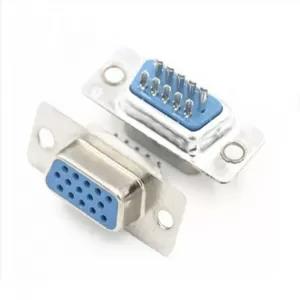 DB15 Female Socket D-Sub 15 Pin 2 Row Solder Type (HS)